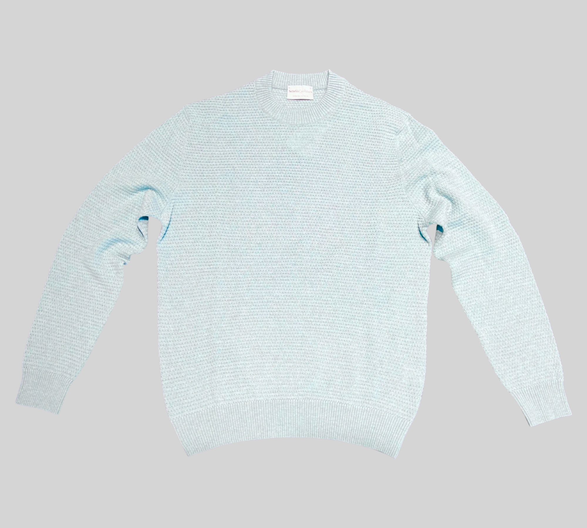 SETTEFILI Cashmere Crewneck Sweater | Mint – Burrows Clothiers