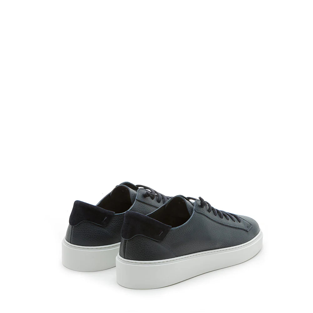 FABIANO RICCI Leather Sneaker | Black