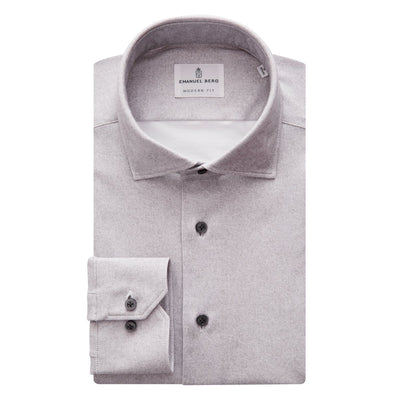 EMANUEL BERG 4Flex Shirt | Light Grey