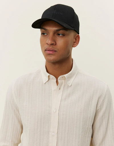 LES DEUX Konrad Striped Oxford Shirt