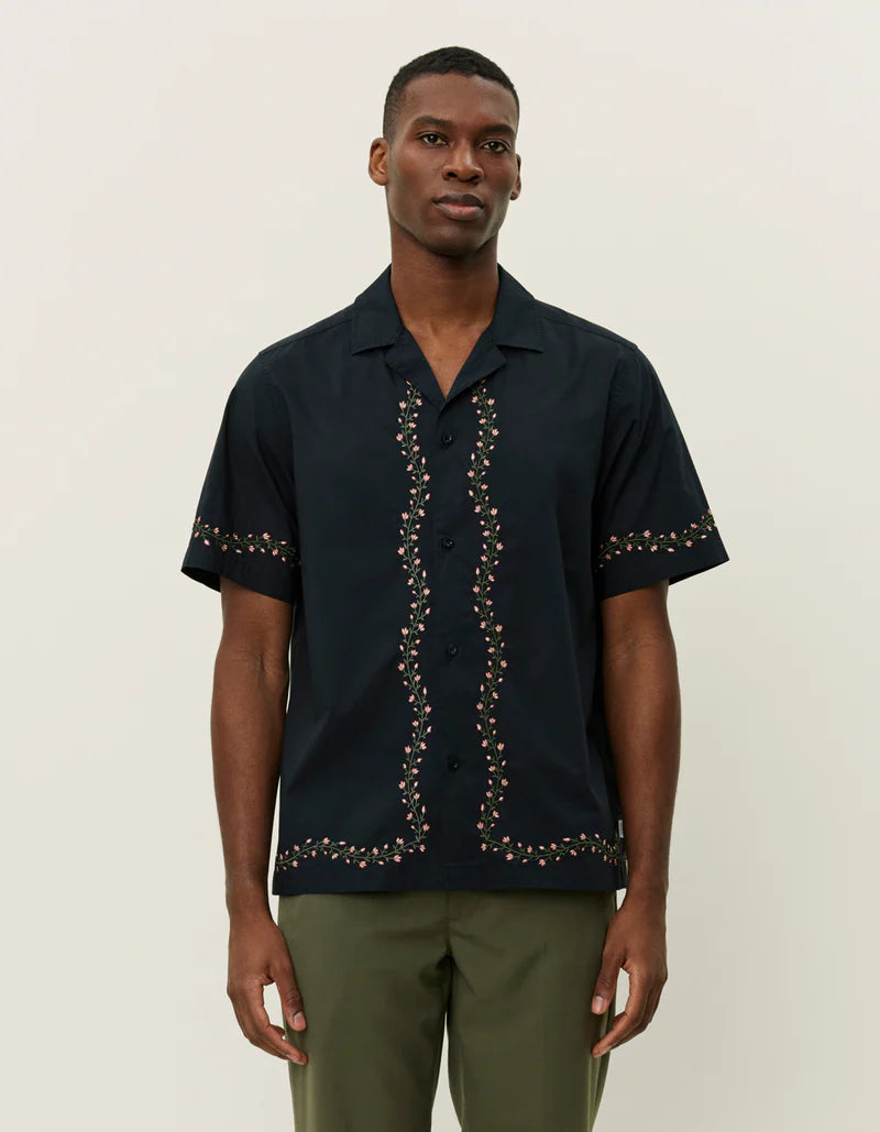 LES DEUX Lesley Embroidery SS Shirt