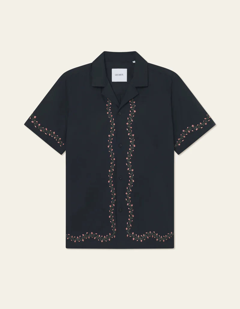LES DEUX Lesley Embroidery SS Shirt