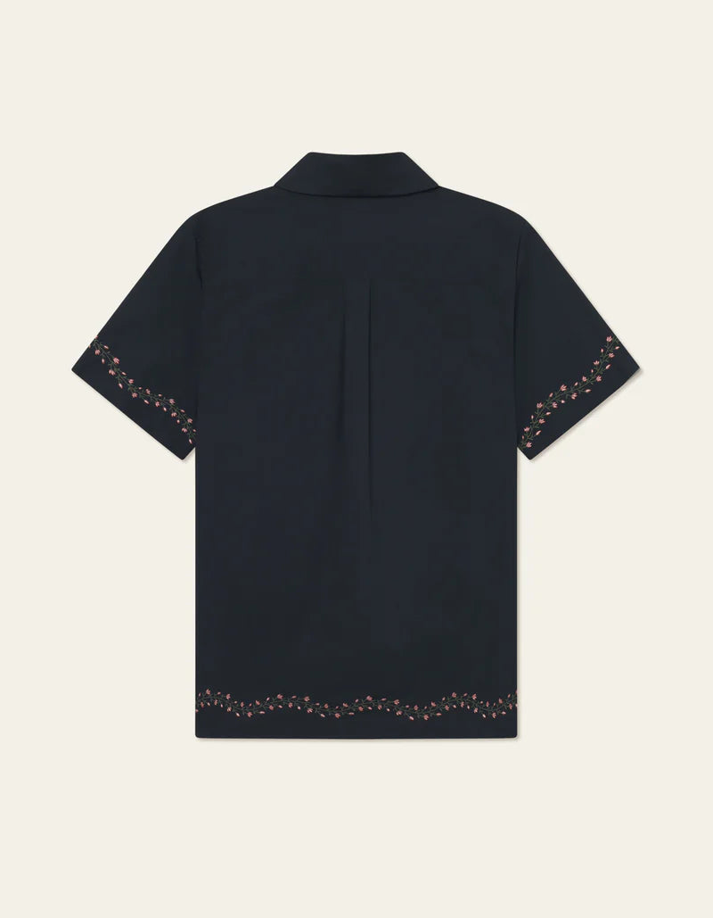 LES DEUX Lesley Embroidery SS Shirt