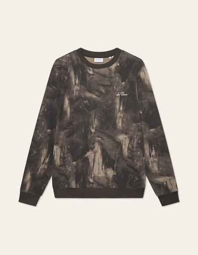 LES DEUX Dash AOP Sweatshirt