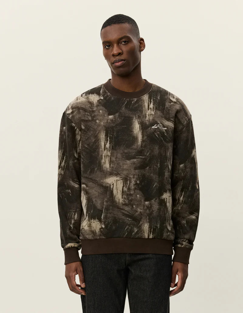 LES DEUX Dash AOP Sweatshirt