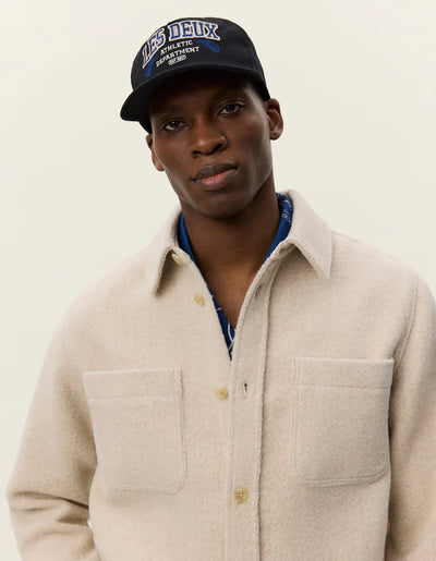 LES DEUX Lennon Boucle Overshirt