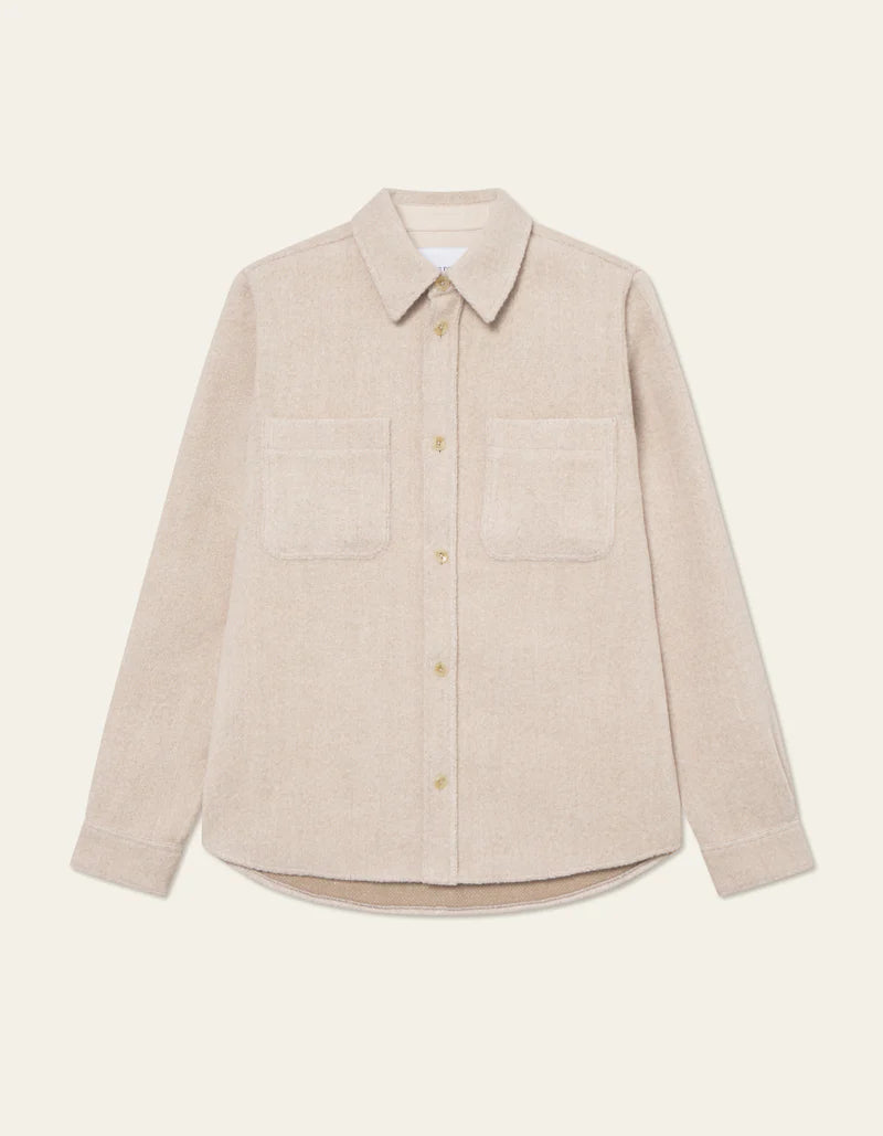 LES DEUX Lennon Boucle Overshirt