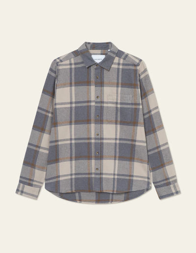 LES DEUX Jeremy Check Flannel Shirt