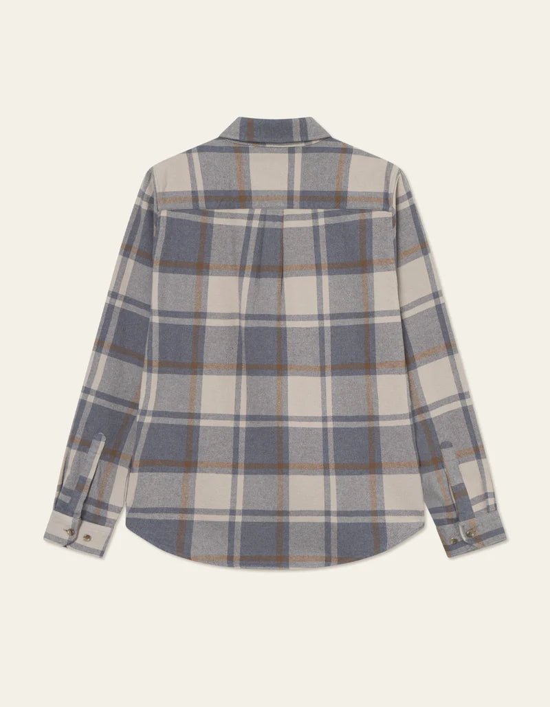 LES DEUX Jeremy Check Flannel Shirt