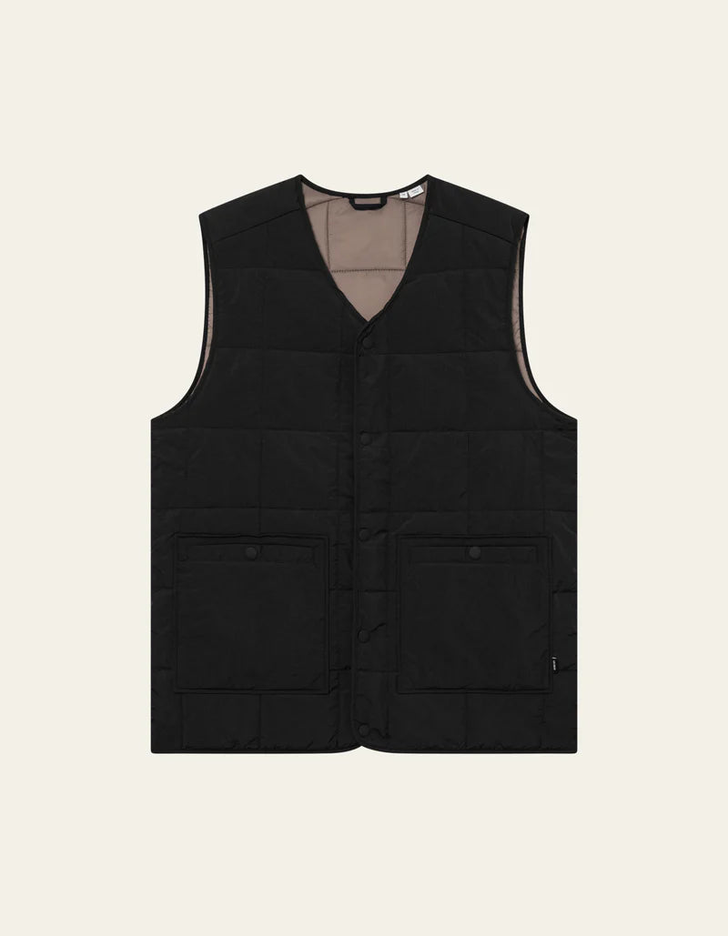 LES DEUX Matt Vest | Black