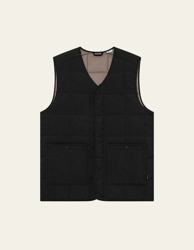 LES DEUX Matt Vest | Black