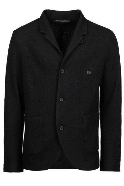 HANNES ROETHER Boiled Wool Blazer