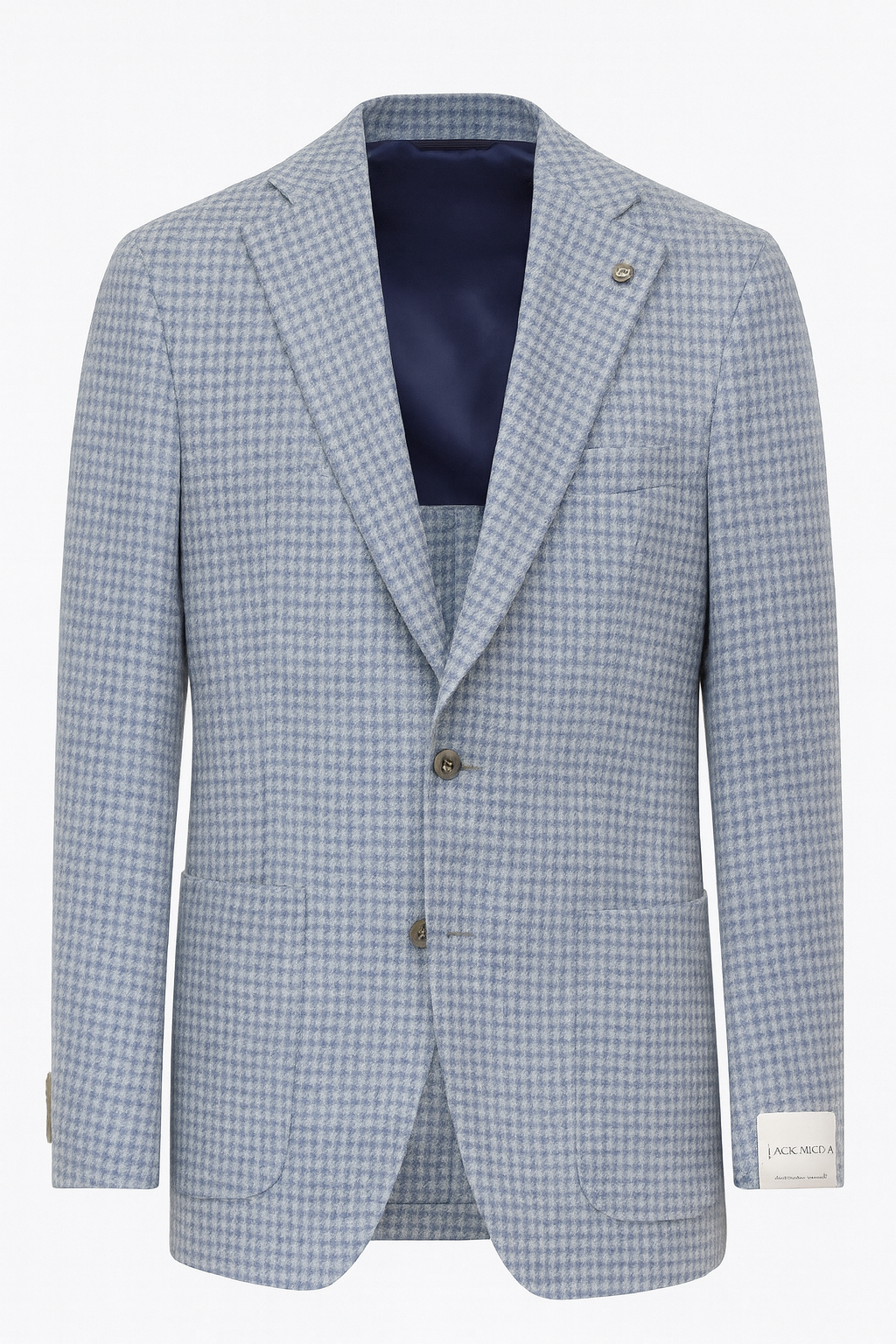 JACK VICTOR Hartford Silk Cashmere Knit Jacket | Pewter