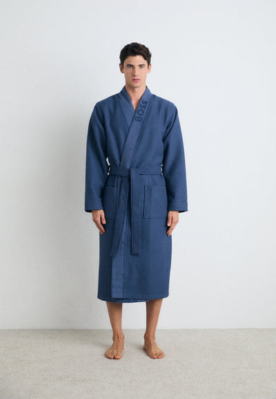 BOSS Waffle Kimono Robe