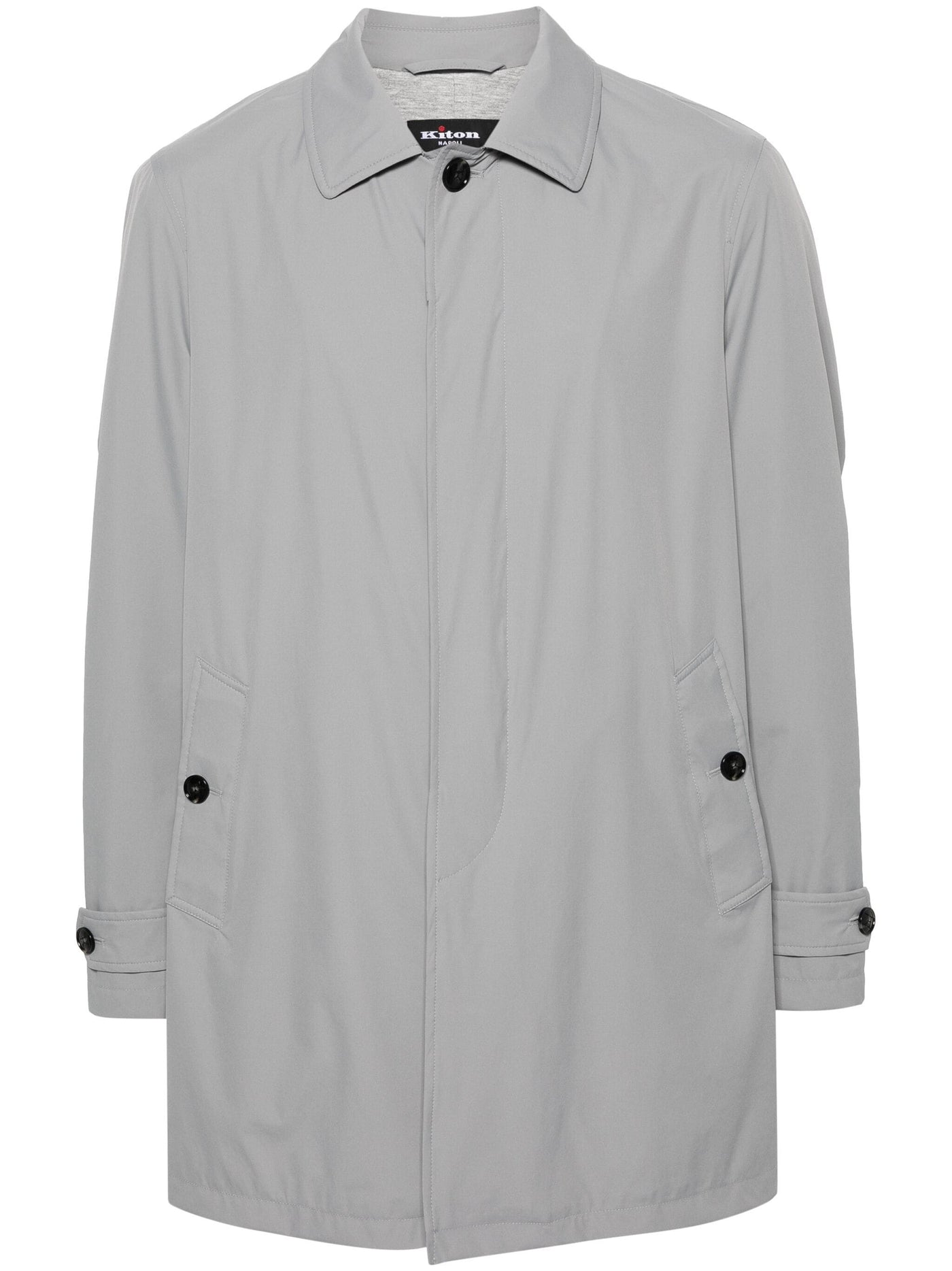 Kiton Single Breasted Raincoat