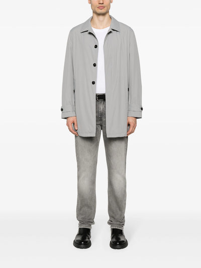 Kiton Single Breasted Raincoat