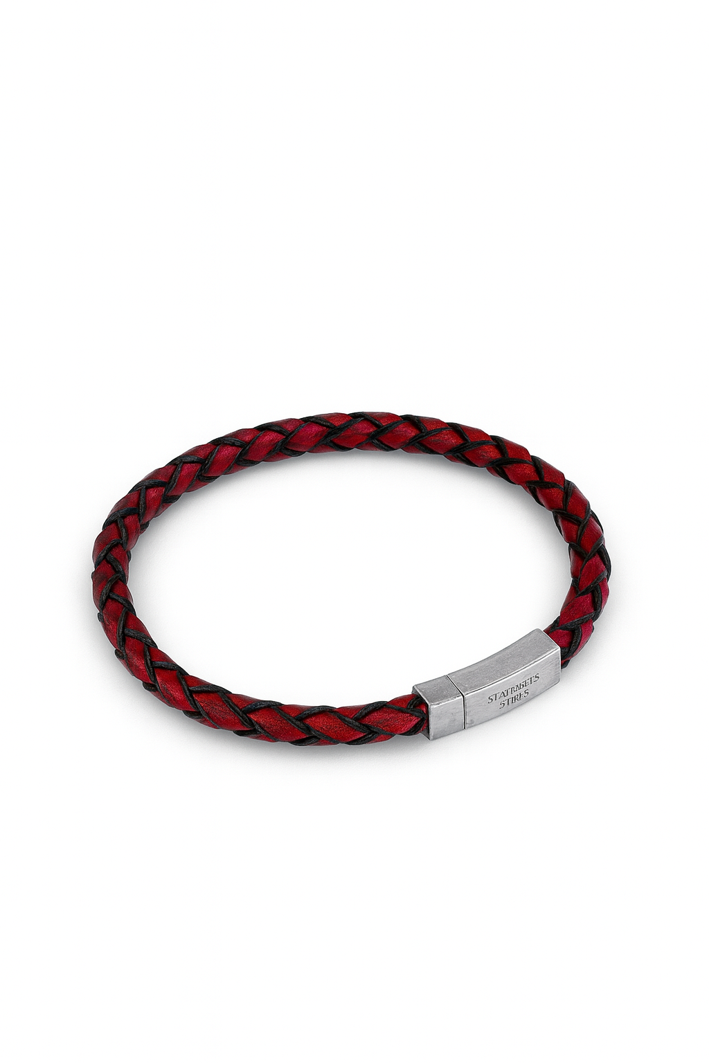TATEOSSIAN Oxblood Woven Bracelet