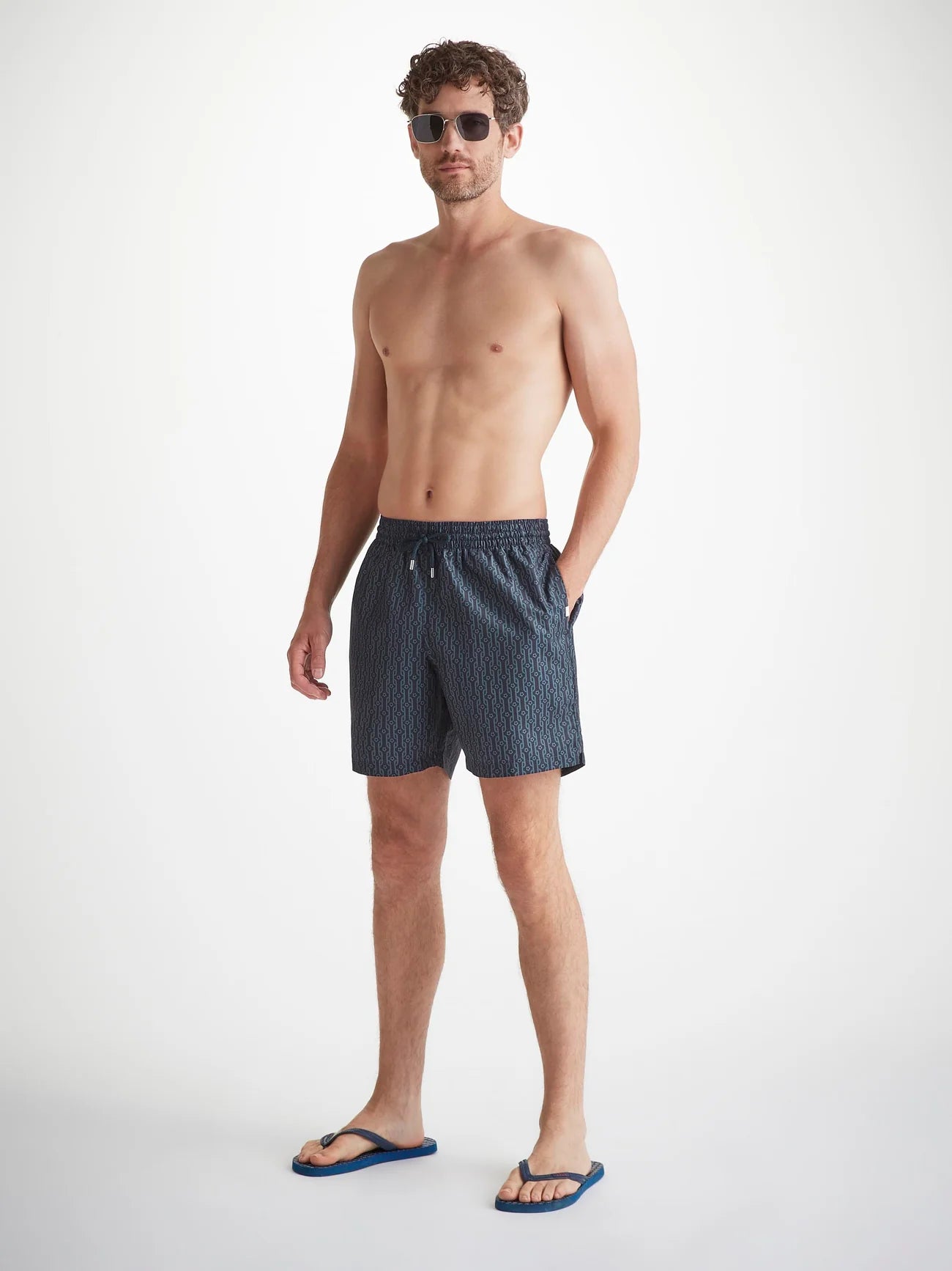 DEREK ROSE Tropez 17 Swim Short