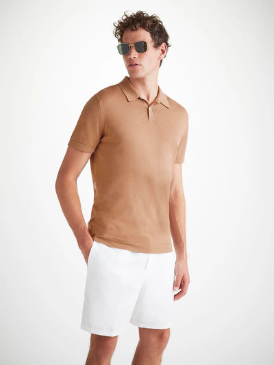 DEREK ROSE Jacob Sea Island Cotton Polo