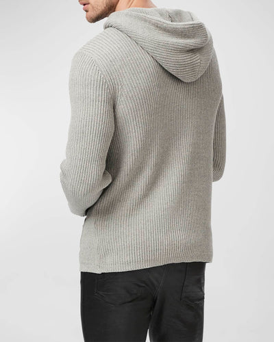 PAIGE Bowery Pullover | Stone Fog