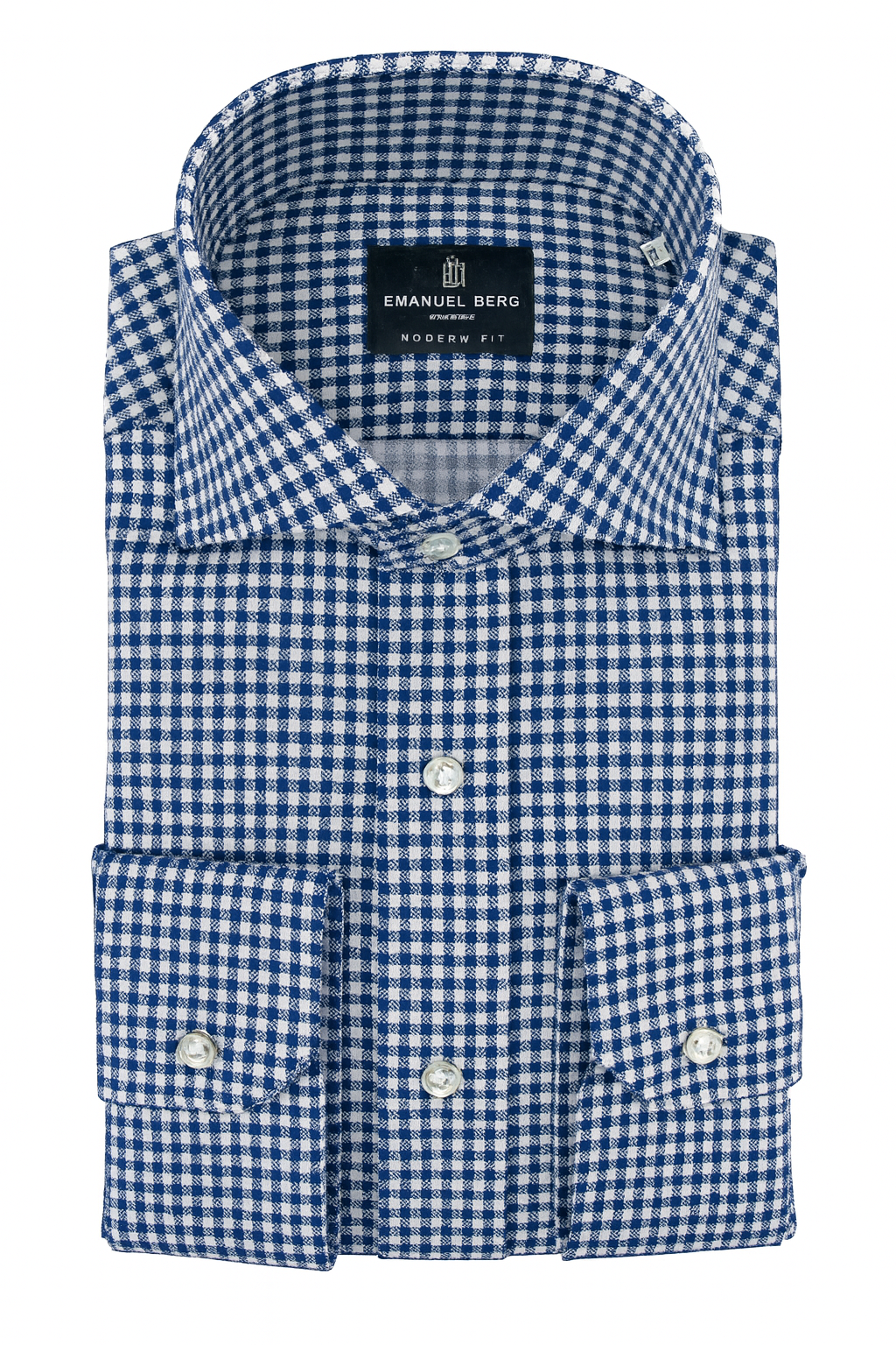 EMANUEL BERG Yoga Twill Dress Shirt
