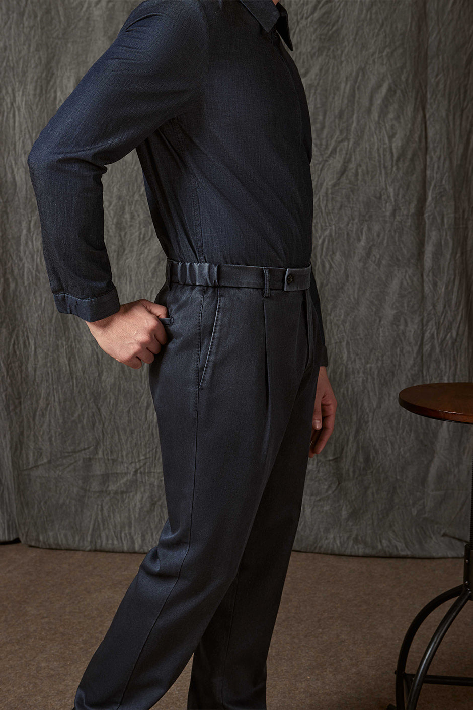 BERWICH Retro Long Washed Pants