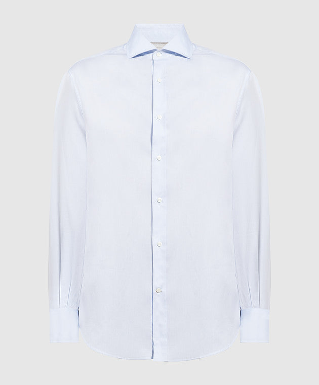 BRUNELLO CUCINELLI Dress Shirt Basic Fit | Sky Blue
