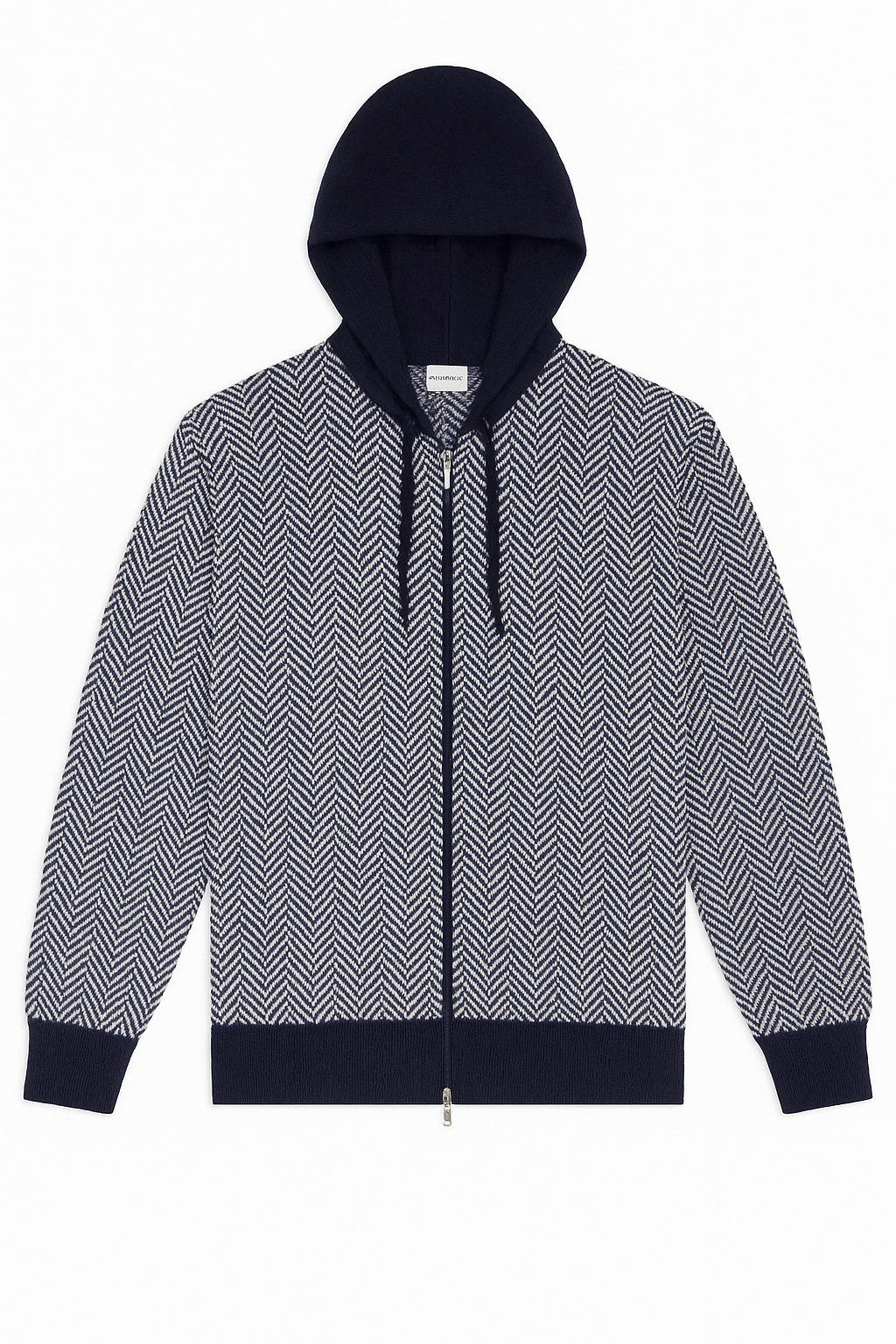 SETTEFILI Cashmere Full Zip Hoodie
