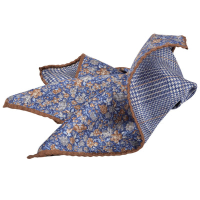 DION 100% Silk Reversible Pocket Square