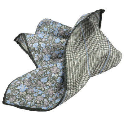 DION 100% Silk Reversible Pocket Square
