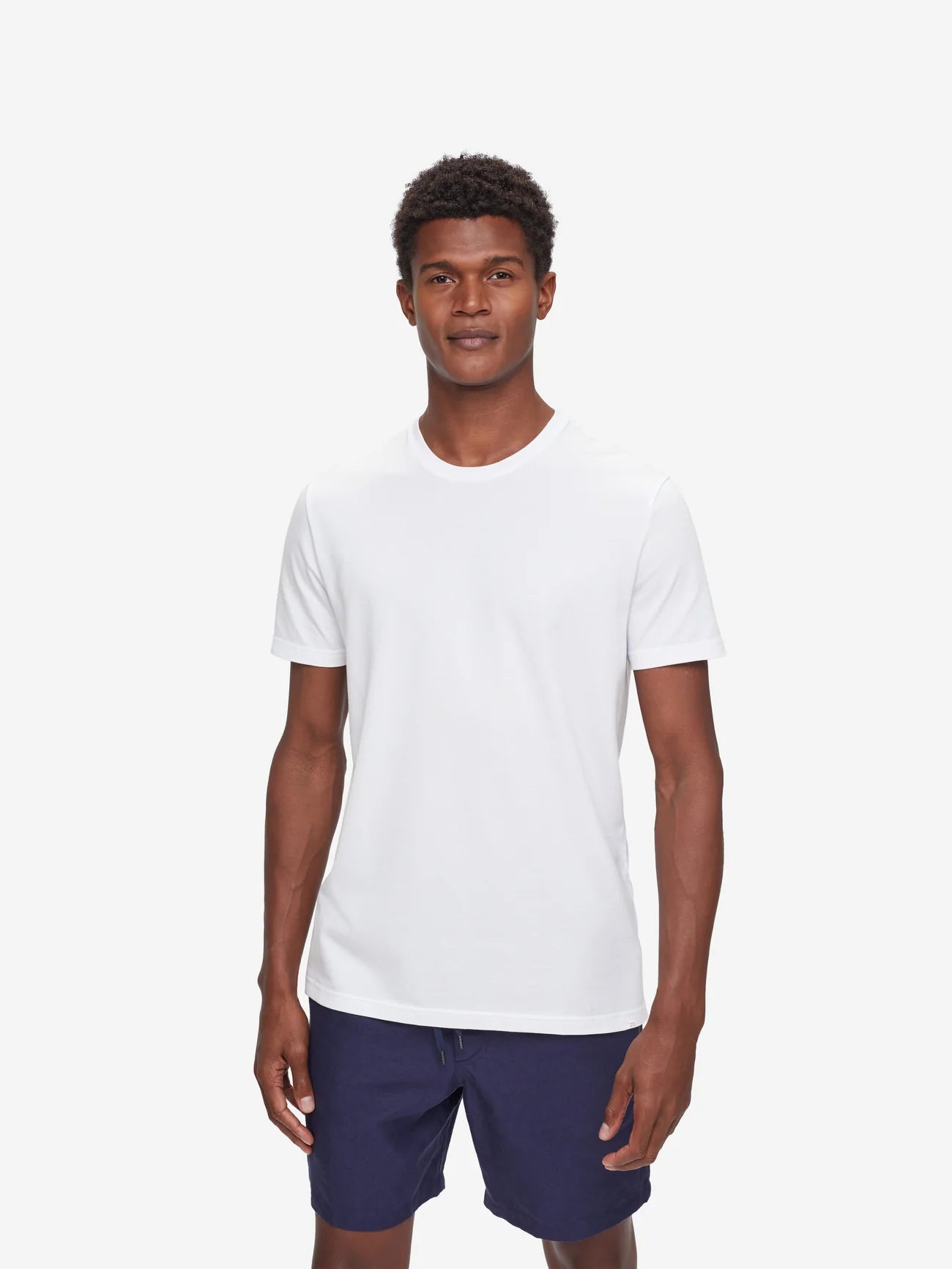 DEREK ROSE Ramsey T-Shirt | White