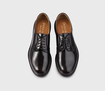 DOUCAL'S Leather Lace Up | Dark Brown