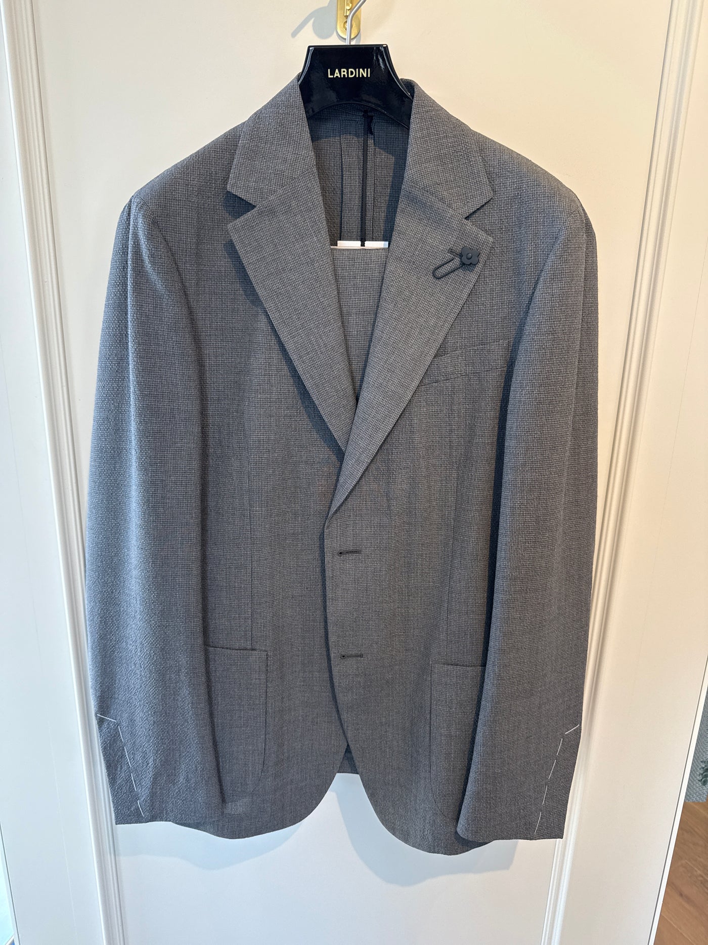 Lardini Wool Seersucker Suit