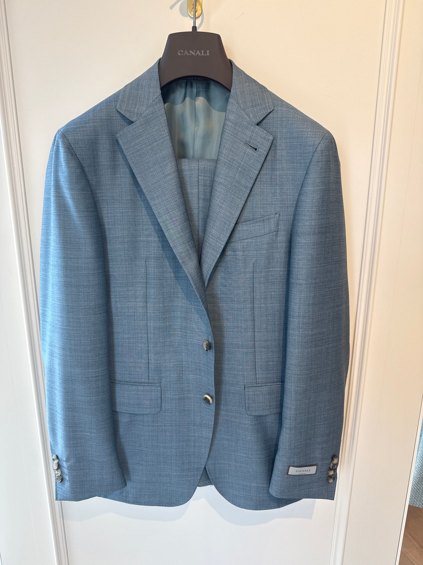 CANALI Kei Crosshatch Suit