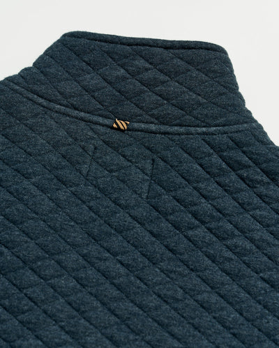 BILLY REID Diamond Quilt Half Zip