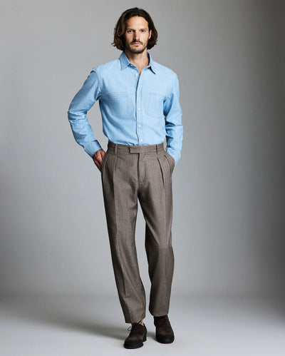 BILLY REID Chambray Field Shirt