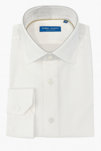 ROBERT TALBOTT Brushed Herringbone Shirt