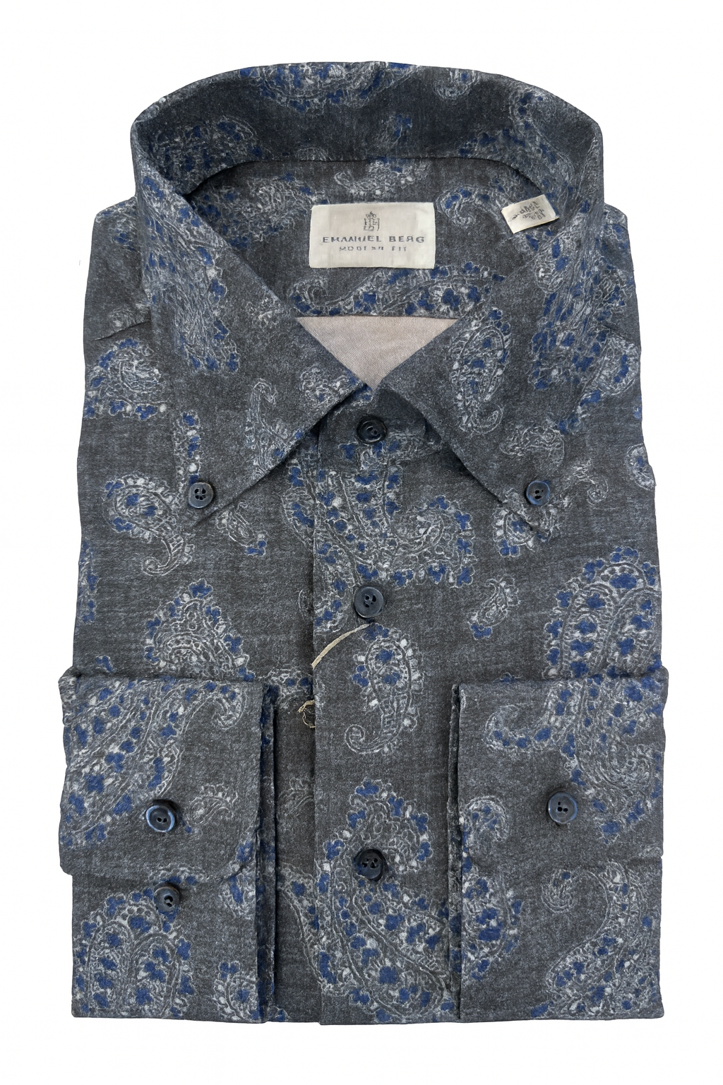 EMANUEL BERG Luxe Flannel Paisley