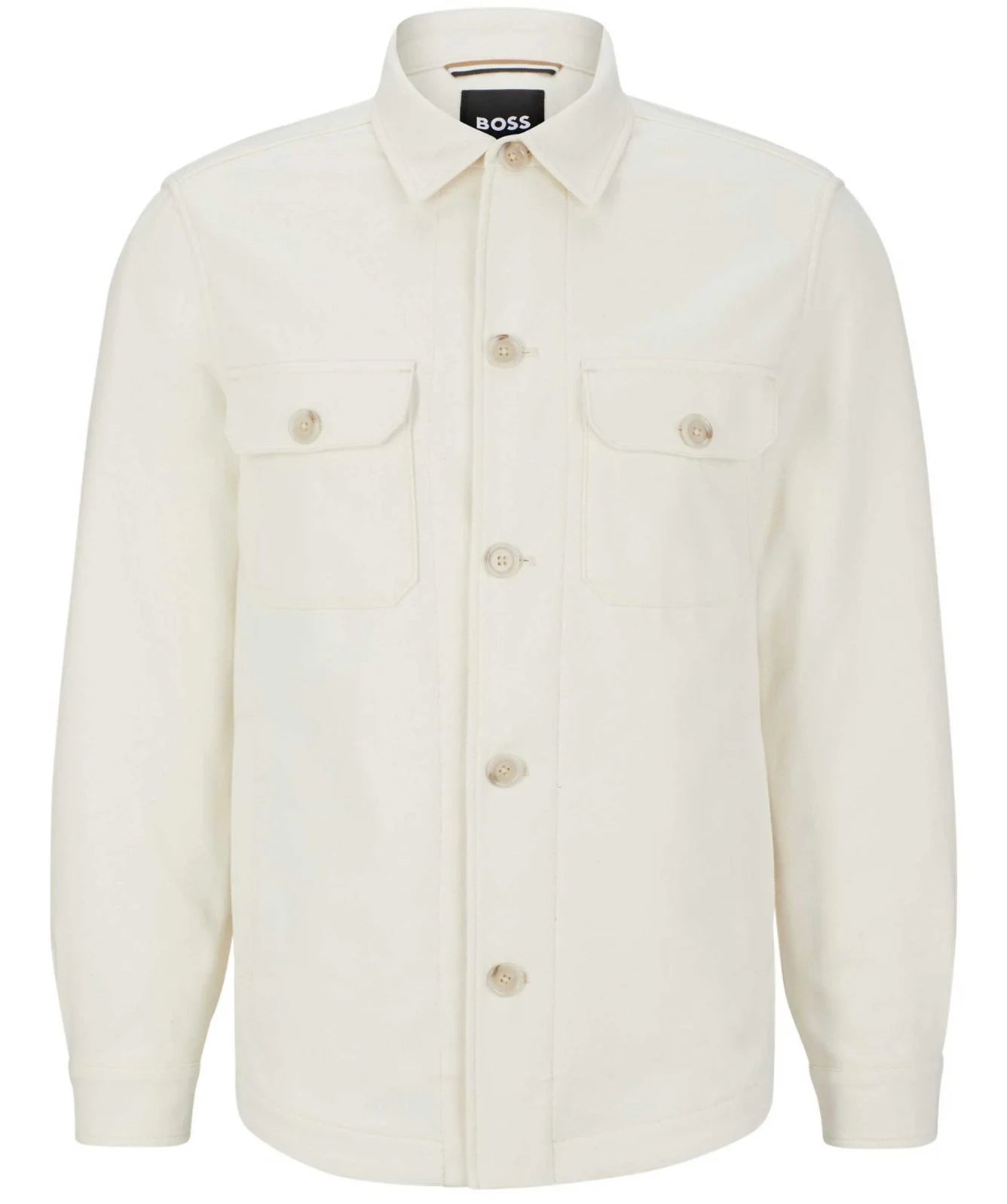 BOSS C-Carper Overshirt | Open White