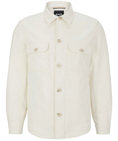 BOSS C-Carper Overshirt | Open White