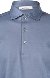 GRAN SASSO Pique Weave Cotton Polo