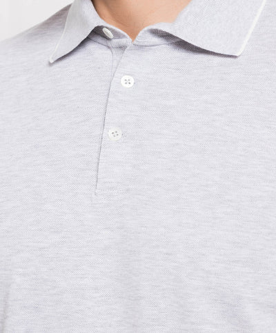 BRUNELLO CUCINELLI Polo Shirt | Light Grey