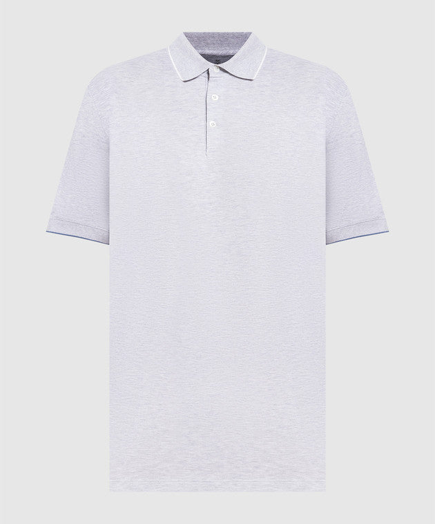 BRUNELLO CUCINELLI Polo Shirt | Light Grey