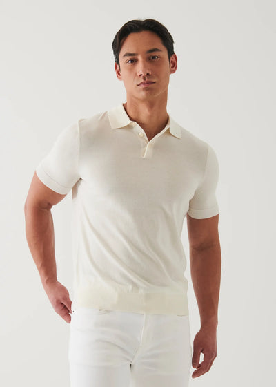 PATRICK ASSARAF Cotton Cupro Polo