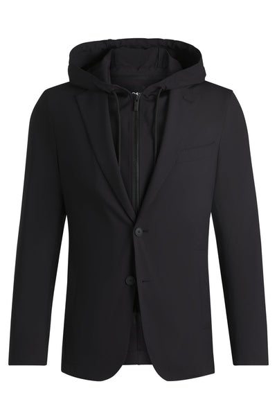 BOSS P-Hanry Tech Jacket with Hood