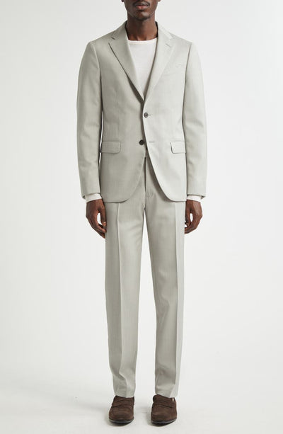 BOGLIOLI Milano Tonal Herringbone Suit