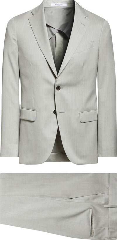 BOGLIOLI Milano Tonal Herringbone Suit