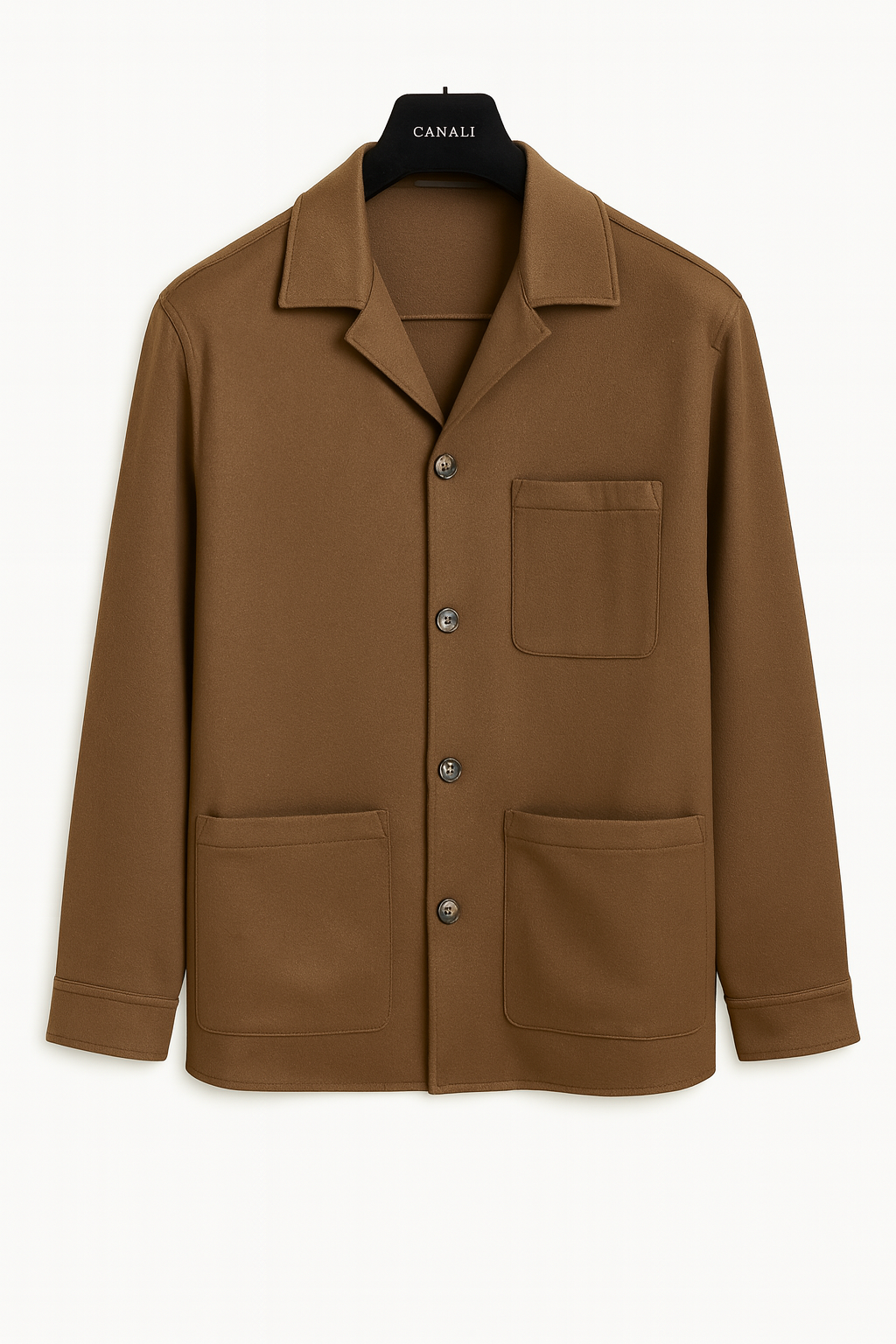 CANALI Patch Pocket Overshirt