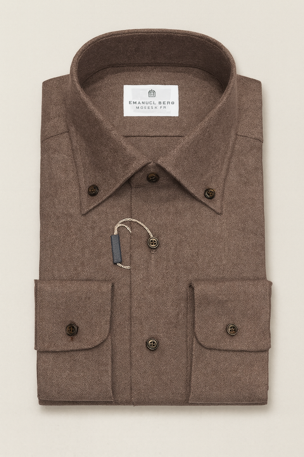 EMANUEL BERG Luxe Flannel Shirt