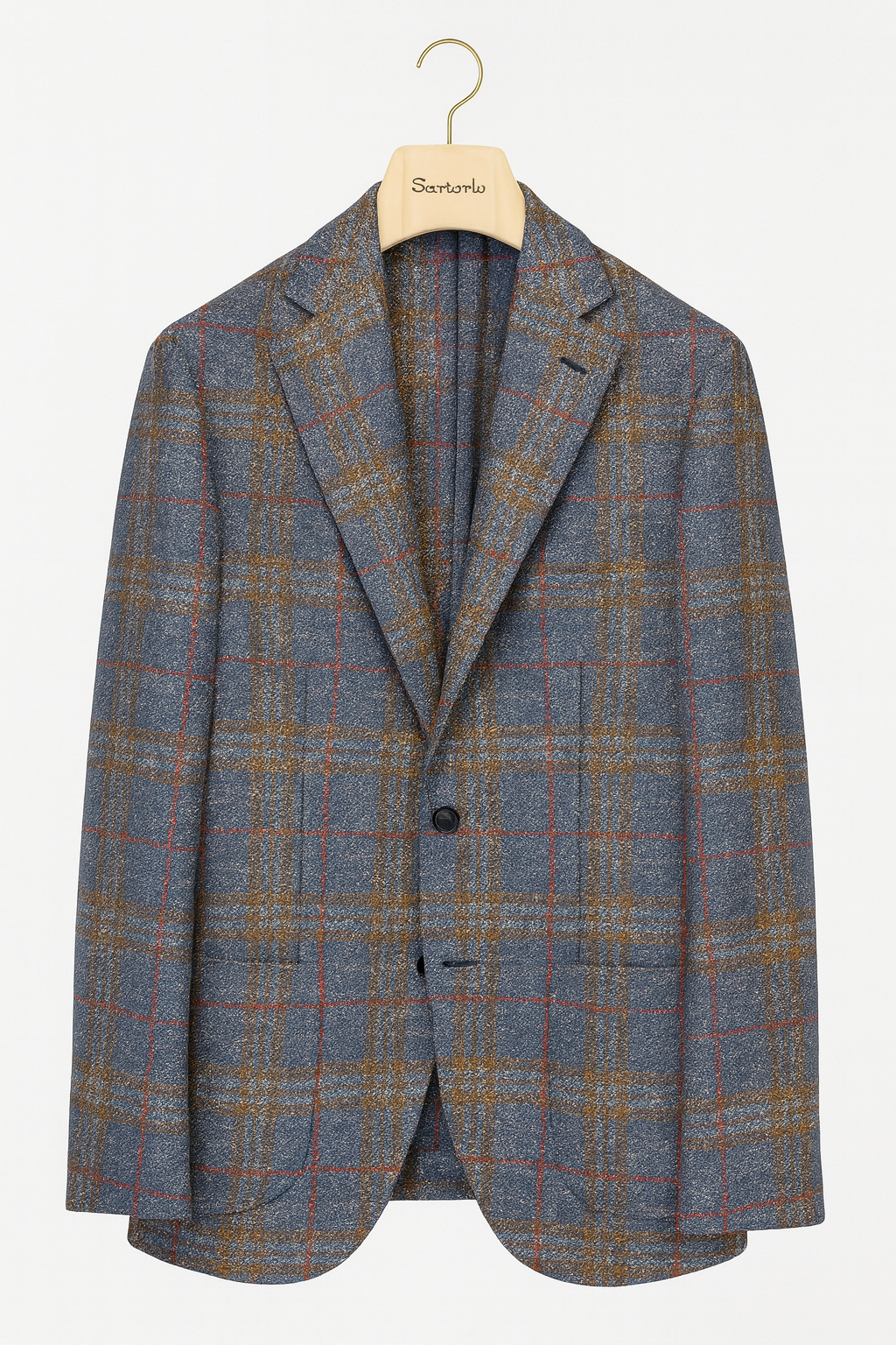 SARTORIO Tweed Checked Jacket